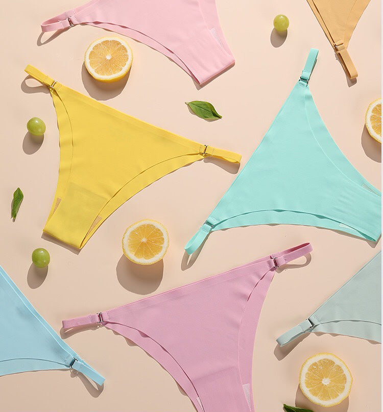 Viria 無痕細邊低腰三角褲【任選3件599元】27色