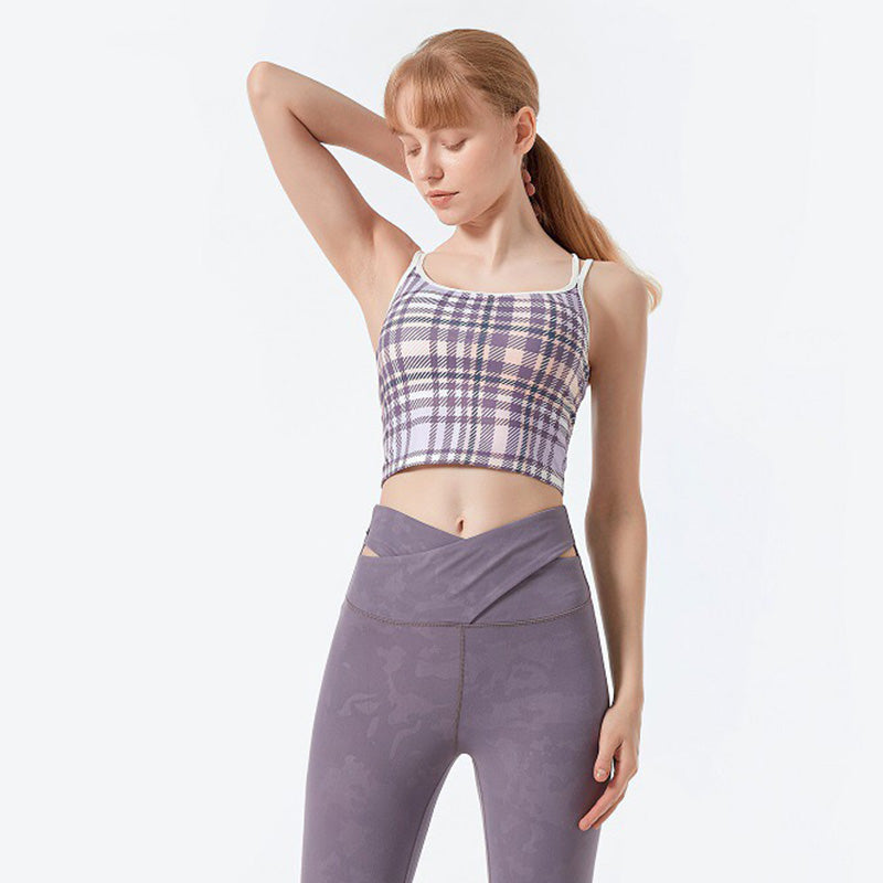 Dida Sport Bra 運動背心【格紋】