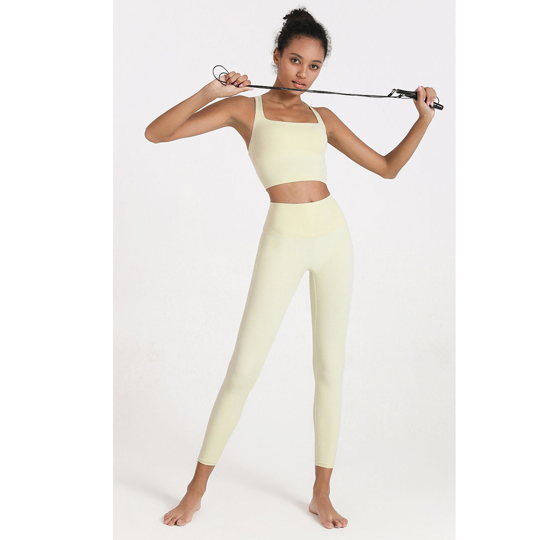 Vania Sport Bra 運動內衣【鵝黃】