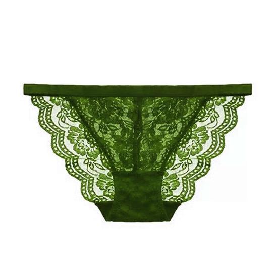 Cholet 寶石綠蕾絲內褲【限量色 - 寶石綠】