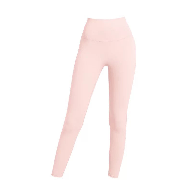 Wena Sport Pants 運動九分褲/腰後口袋【蜜粉】
