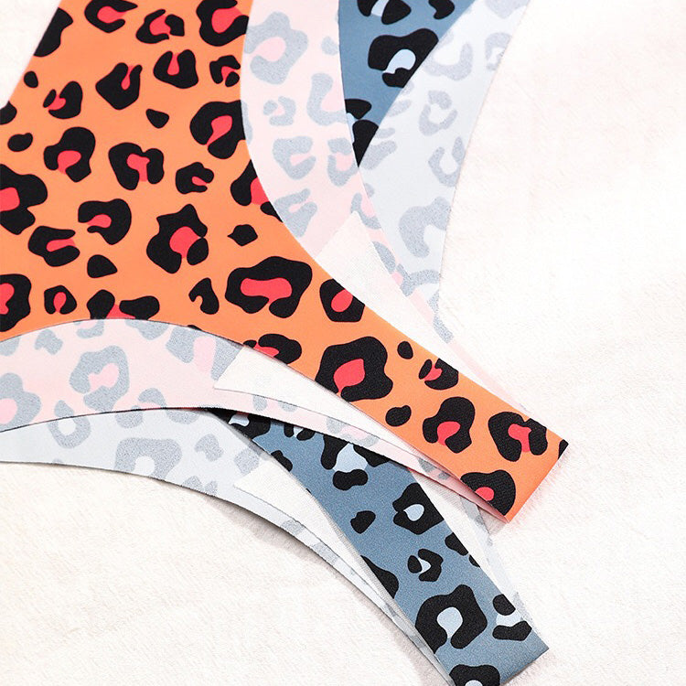 Tuna 無痕低腰豹紋丁字褲【任選3件599元】4色