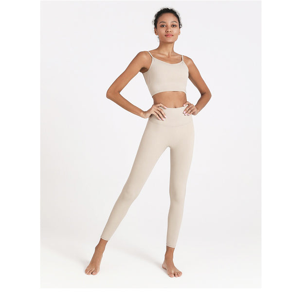 Wena Sport Pants 無尷尬線運動九分褲【米色】11色