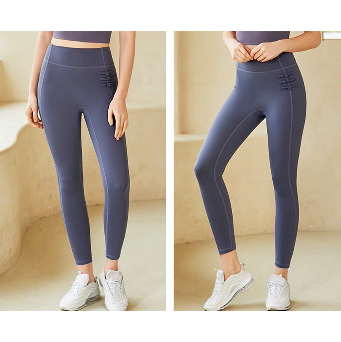 Jena Sport Pants 運動九分褲【灰藍】