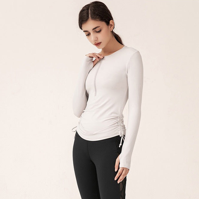 Tira 長袖運動上衣【白色】