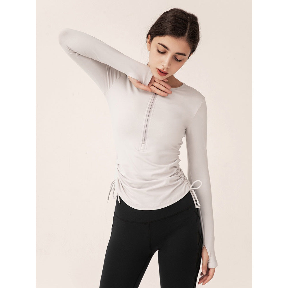 Tira 長袖運動上衣【白色】
