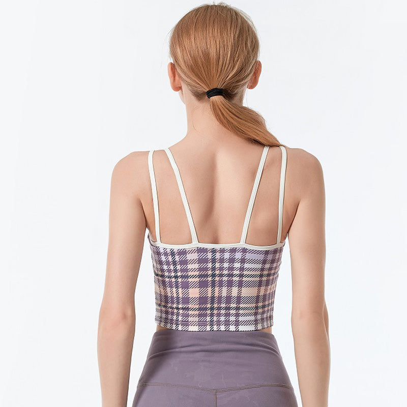 Dida Sport Bra 運動背心【格紋】