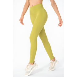 Piti Sport Pants 運動瑜珈九分褲【柳黃綠】