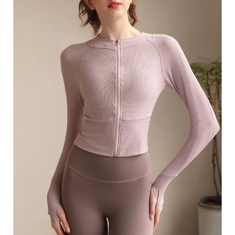 Vix 保暖運動外套【粉藕】3色