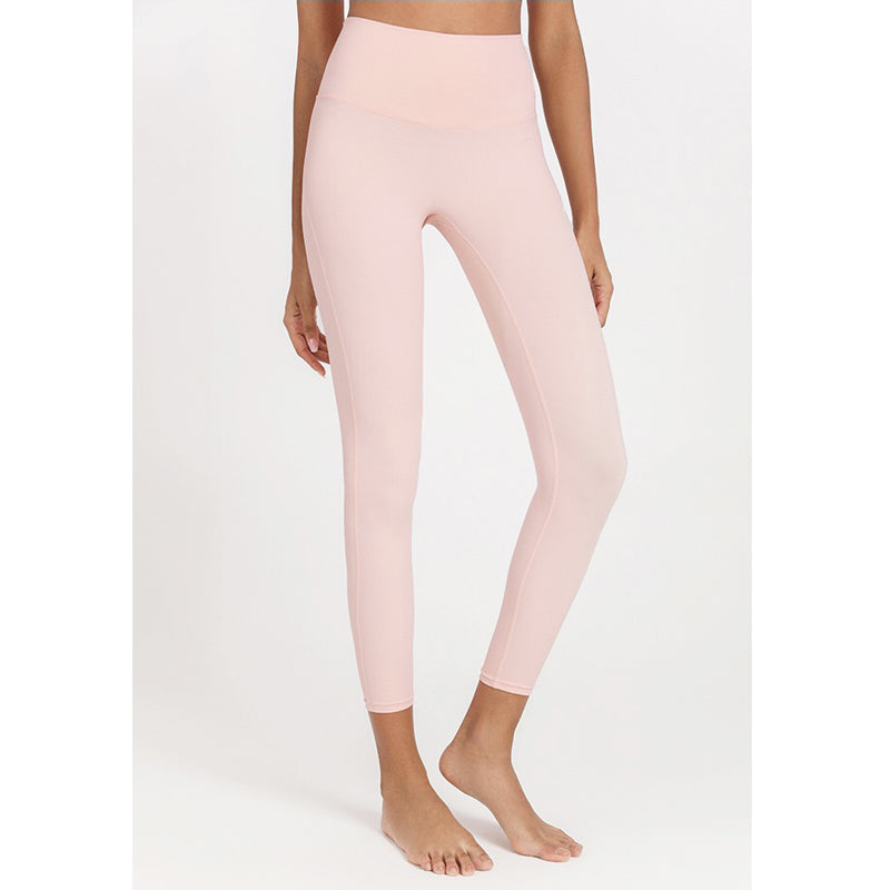 Wena Sport Pants 運動九分褲/腰後口袋【蜜粉】