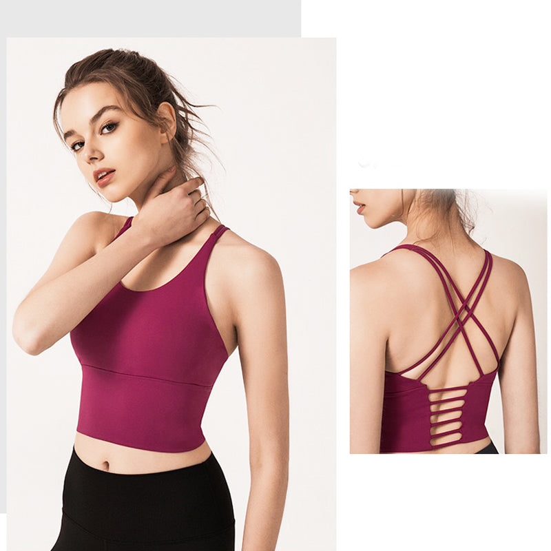 Hono Sport Bra 運動內衣【紫紅】5色
