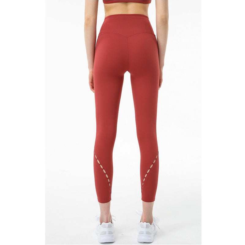 Yana Sport Pants 運動九分褲/腰後口袋【紅色】M