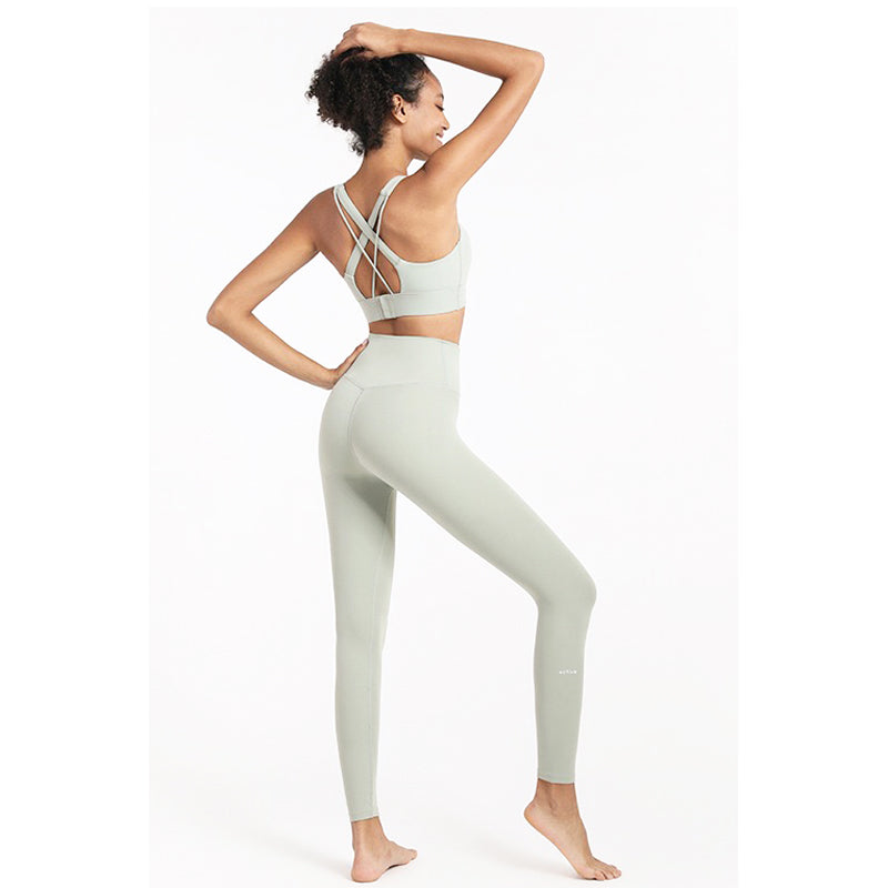 Kuka Sport Pants 運動九分褲【粉綠】M