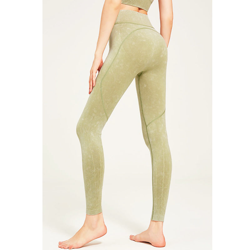 Winoa Sport Pants 無縫口袋運動九分褲【綠色】