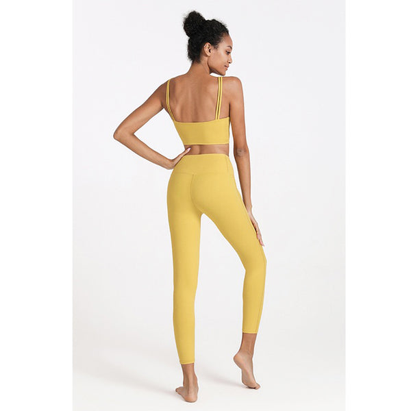 Wena Sport Pants 無尷尬線運動九分褲【暖黃】11色