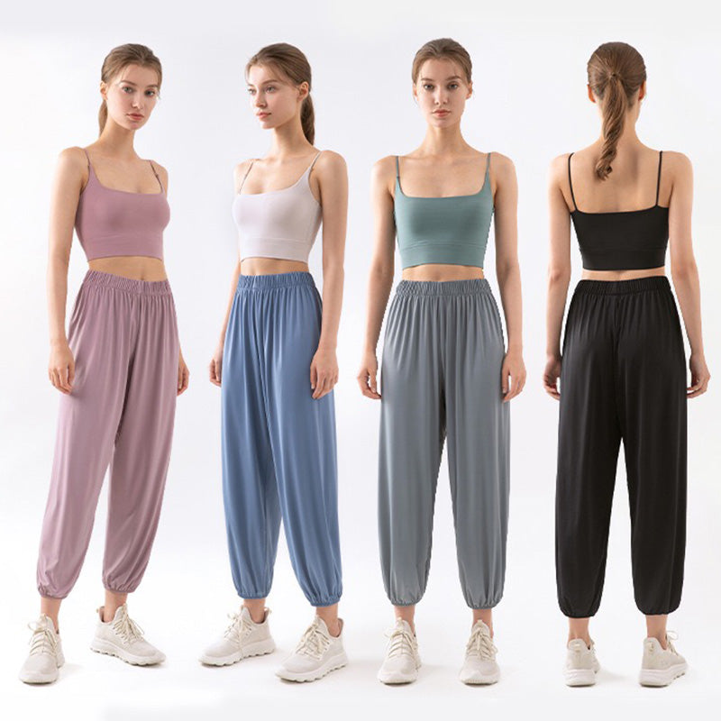 Nara Sport Pants 防曬涼感長褲【柔粉】4色