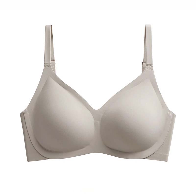 Ada Bra 無鋼圈無痕內衣【米灰色】