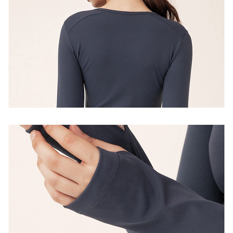 Tira 長袖運動上衣【藍色】