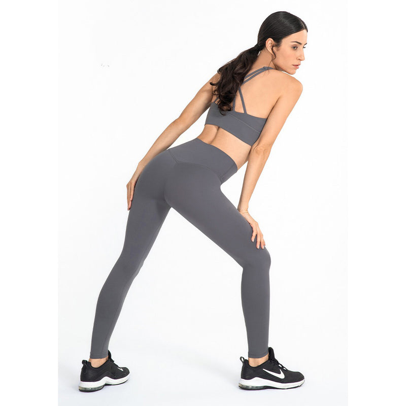 Bili Sport Pants 無尷尬線運動九分褲【淺灰】