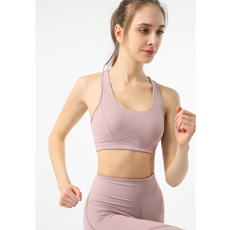 Yena Sport Bra 運動內衣【嫩粉】
