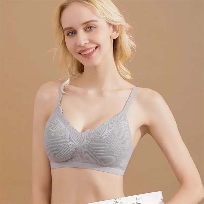 Aricia Bra 無鋼圈無痕內衣【氣質灰】