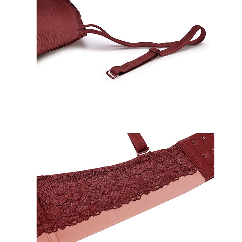 Tonia Bra 無鋼圈蕾絲內衣【淺灰綠】