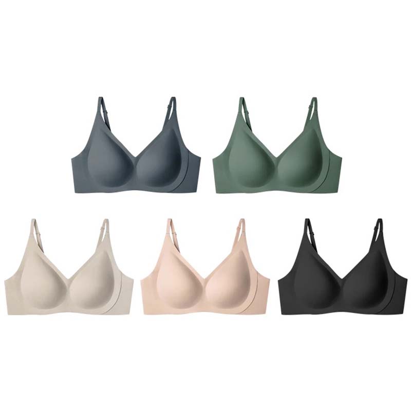 Ada Bra 無鋼圈無痕內衣【岩灰色】