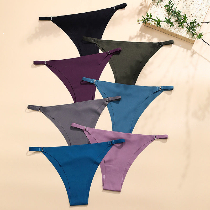 Viria 無痕細邊低腰三角褲【任選3件599元】27色