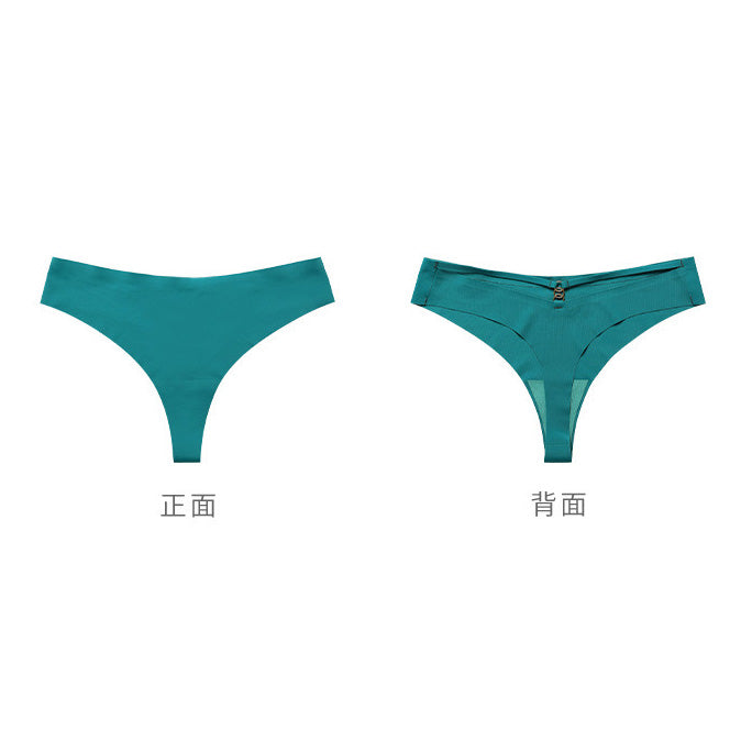 Yeva 雙線金釦丁字褲6色【任選3件699元】