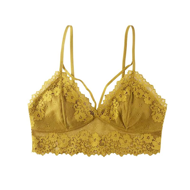 Sanza Bralette 無鋼圈V-line蕾絲內衣