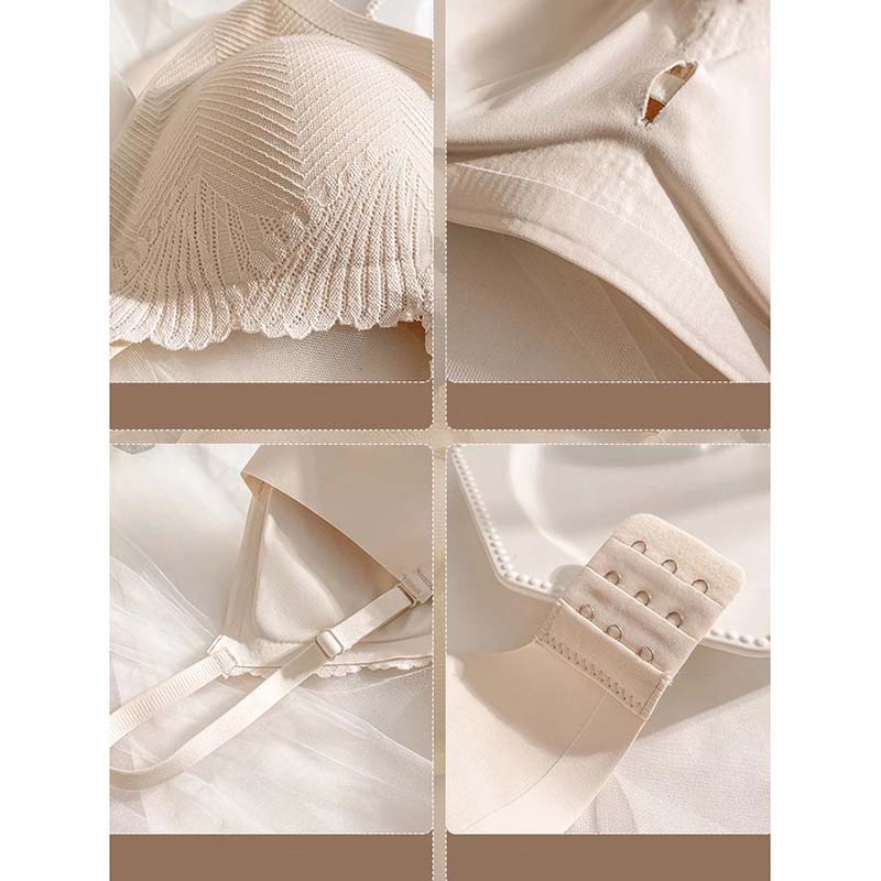 Aricia Bra 無鋼圈無痕內衣【象牙白】