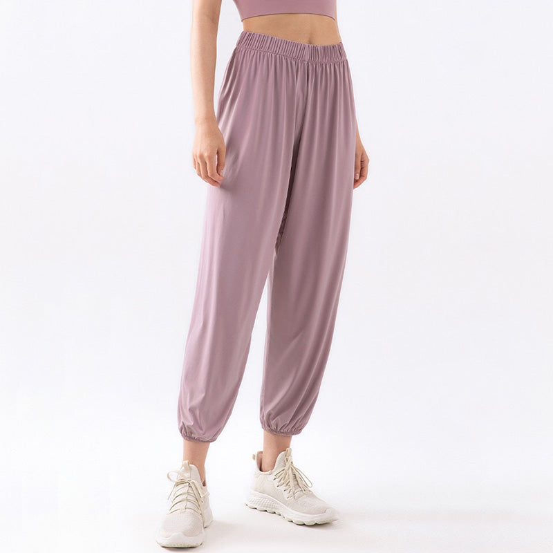 Nara Sport Pants 防曬涼感長褲【柔粉】4色