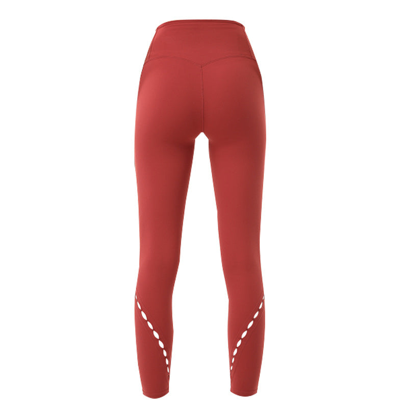 Yana Sport Pants 運動九分褲/腰後口袋【紅色】M