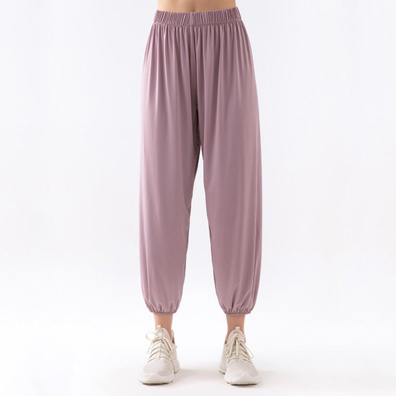 Nara Sport Pants 防曬涼感長褲【柔粉】4色
