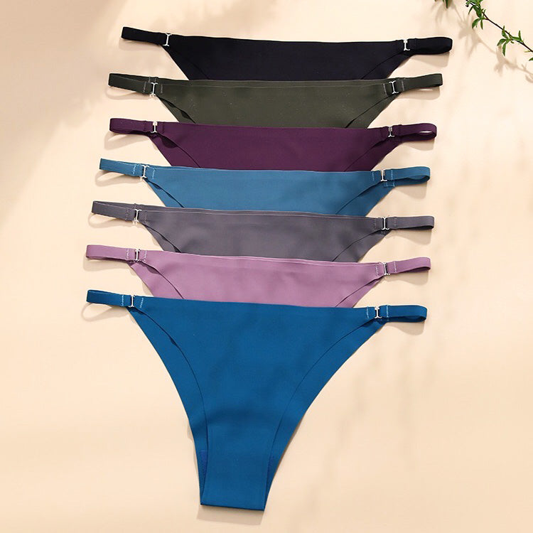 Viria 無痕細邊低腰三角褲【任選3件599元】27色