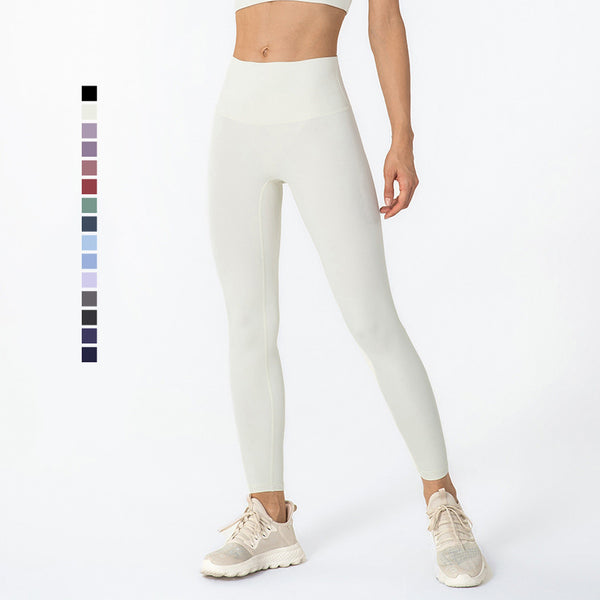 Bili Sport Pants 無尷尬線運動九分褲【象牙白】15色