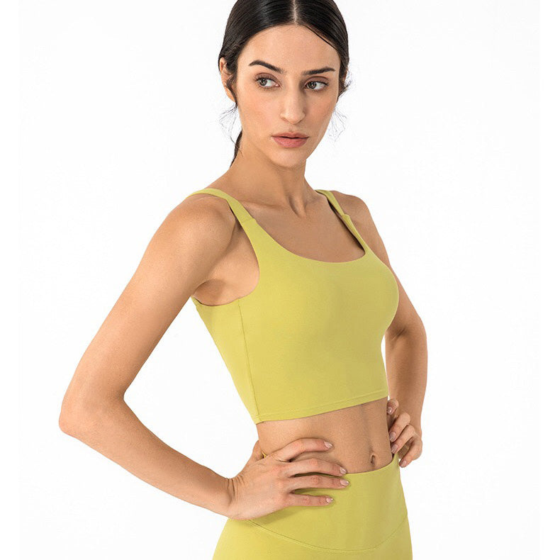 Iva Sport Bra 運動內衣【柳黃綠】S
