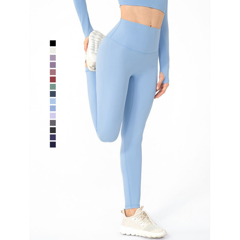 Bili Sport Pants 無尷尬線運動九分褲【天藍】