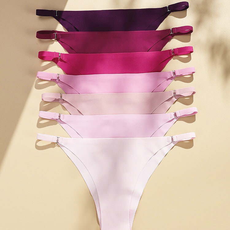 Viria 無痕細邊低腰三角褲【任選3件599元】27色