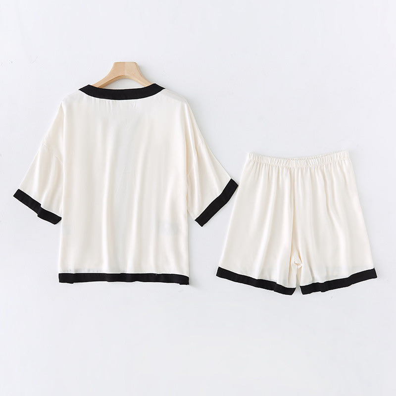 Arina 家居成套睡衣【短袖短褲款】