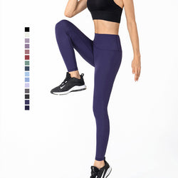 Bili Sport Pants 無尷尬線運動九分褲【紫藍】
