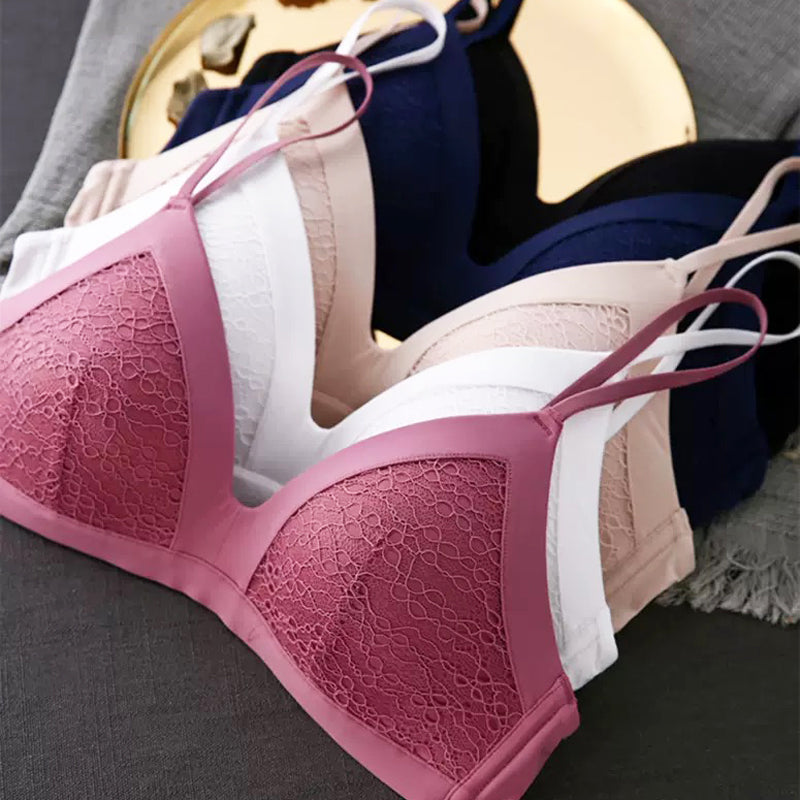 Koko Bra 無鋼圈成套內衣【白色】