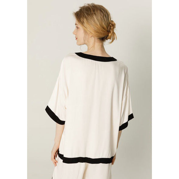 Arina 家居成套睡衣【短袖短褲款】