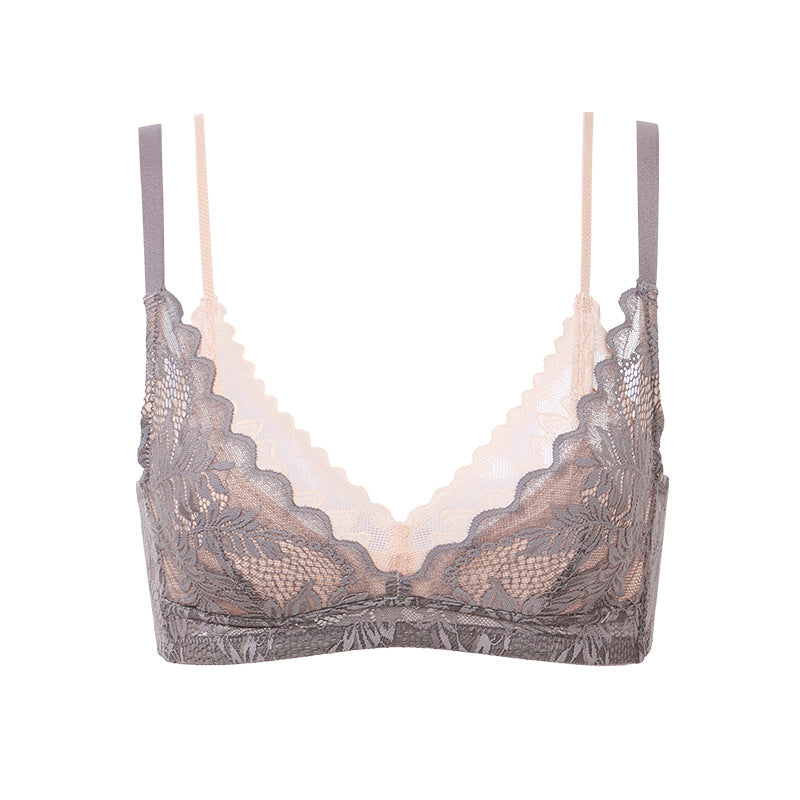 Essa Bralette 無鋼圈蕾絲內衣 【紫】