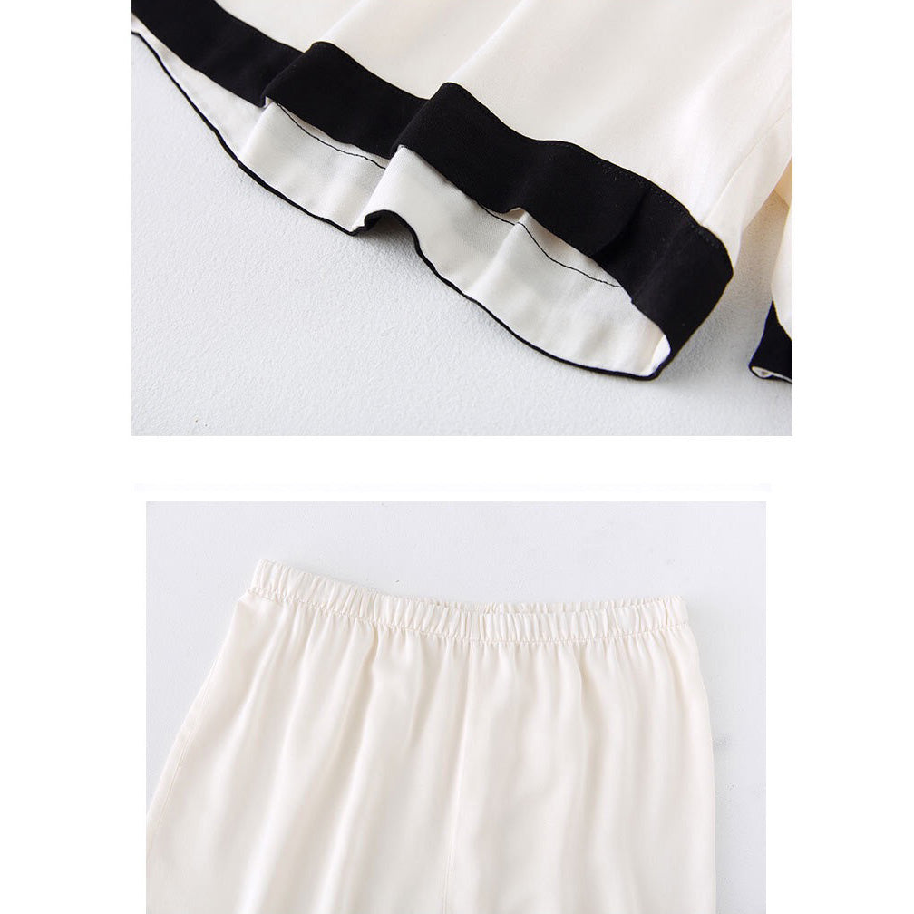 Arina 家居成套睡衣【短袖短褲款】