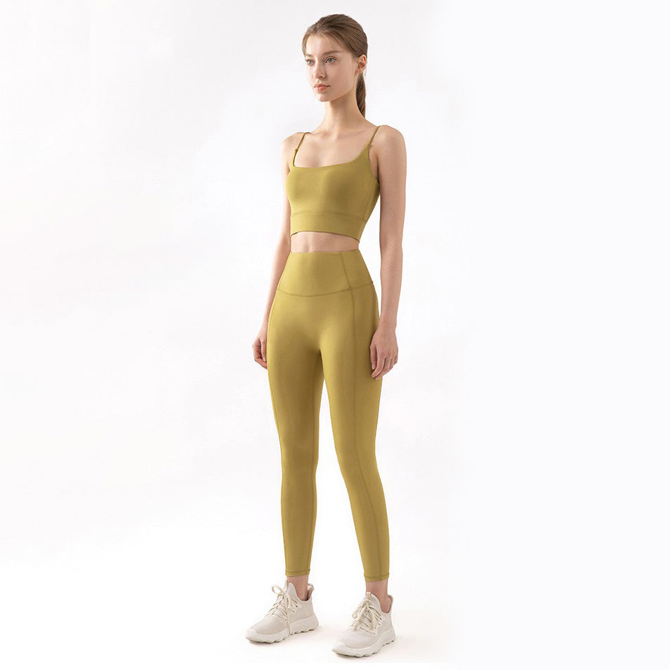 Duno Sport Pants 運動九分褲【芥末黃】L