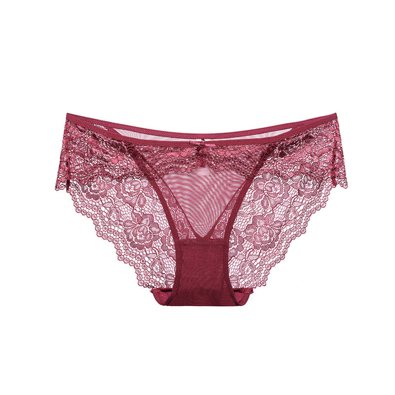 Binia 蕾絲三角褲【4色】