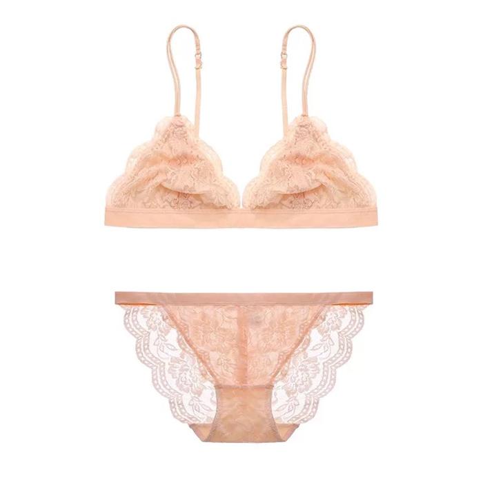 Cholet Bralette 無鋼圈蕾絲內衣  【買一送一】