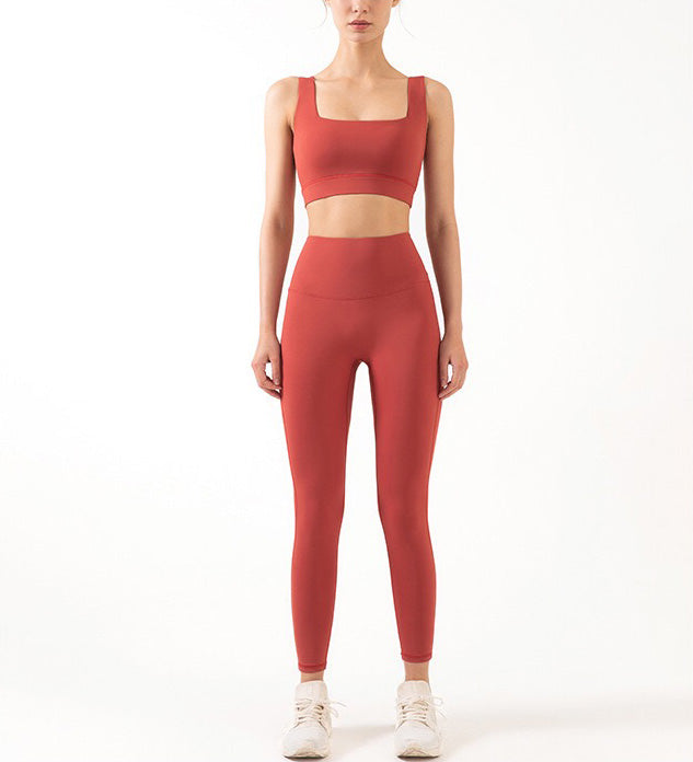 Mifi Sport Pants 運動九分褲【柿紅】