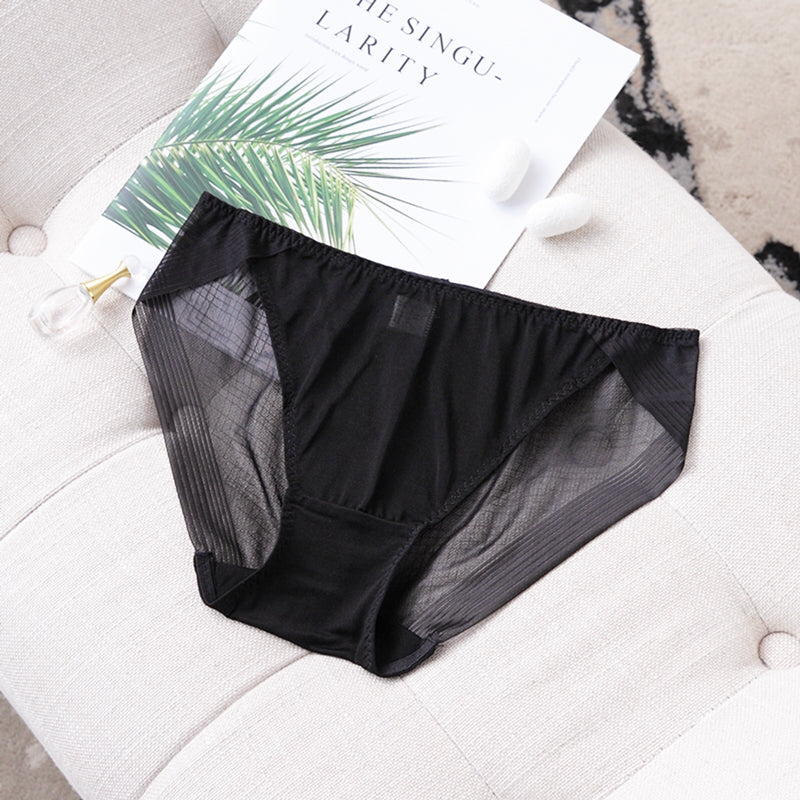 Cocia 涼感無痕蠶絲內褲 【3色】